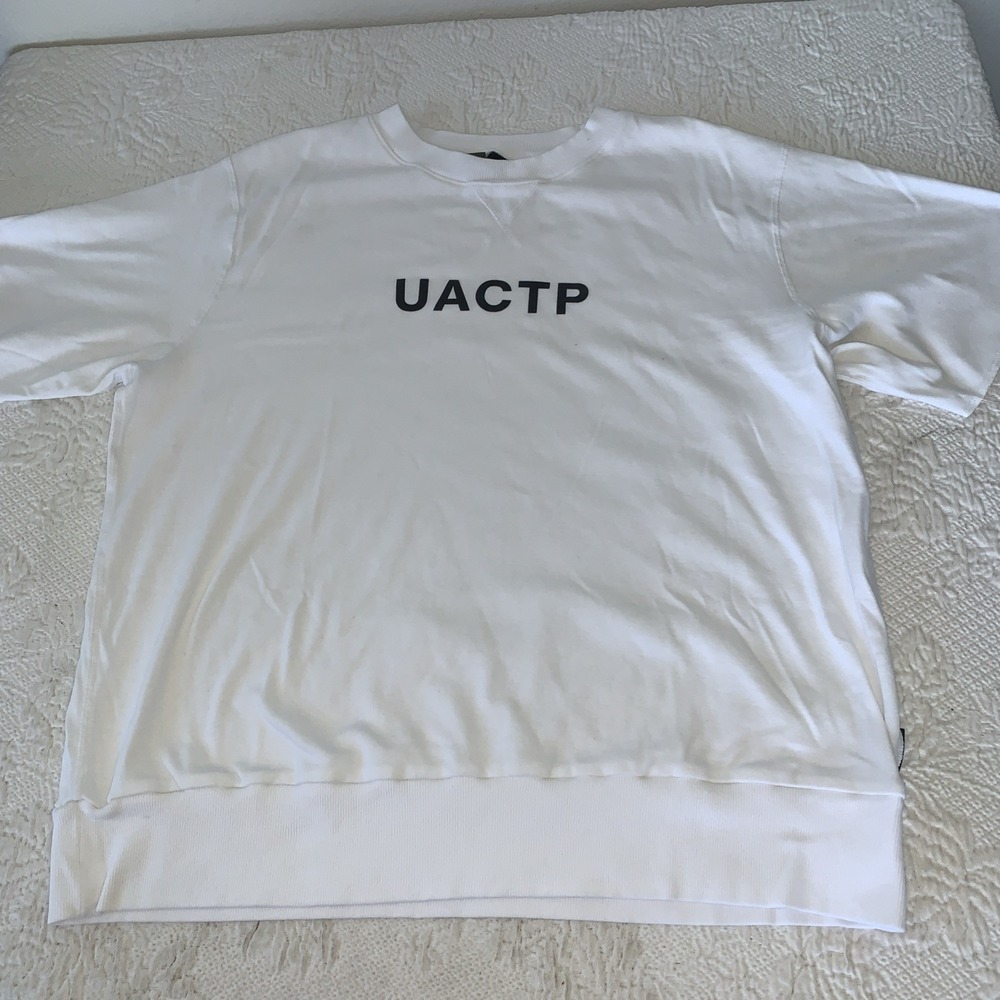 Undefeated UACTP Ribbed Hem T Shirt White Size M